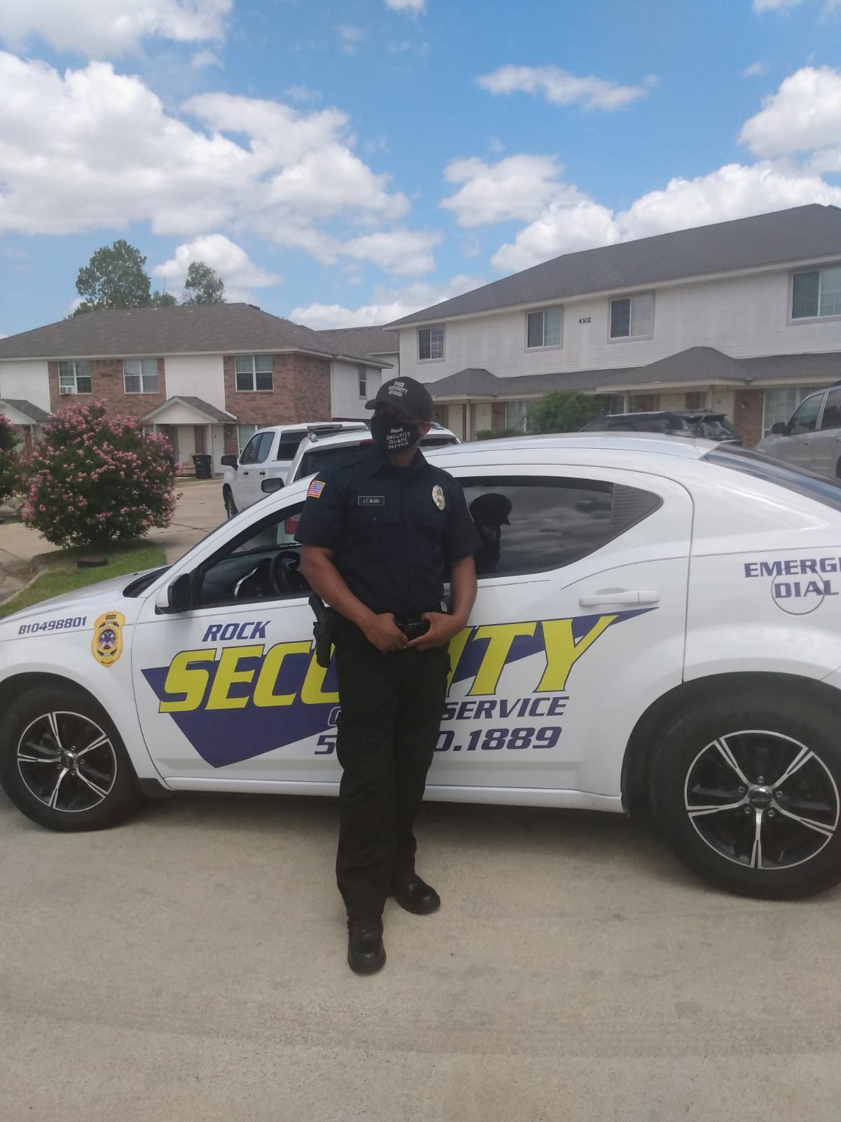 On-site security officer